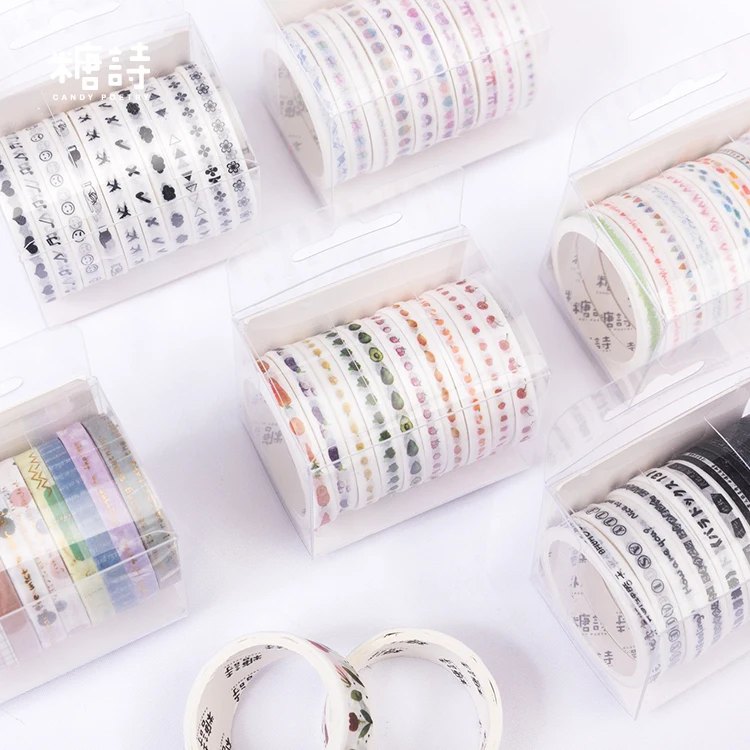 

60PCS/LOT happy photo gallery series decoration paper masking tape washi tape