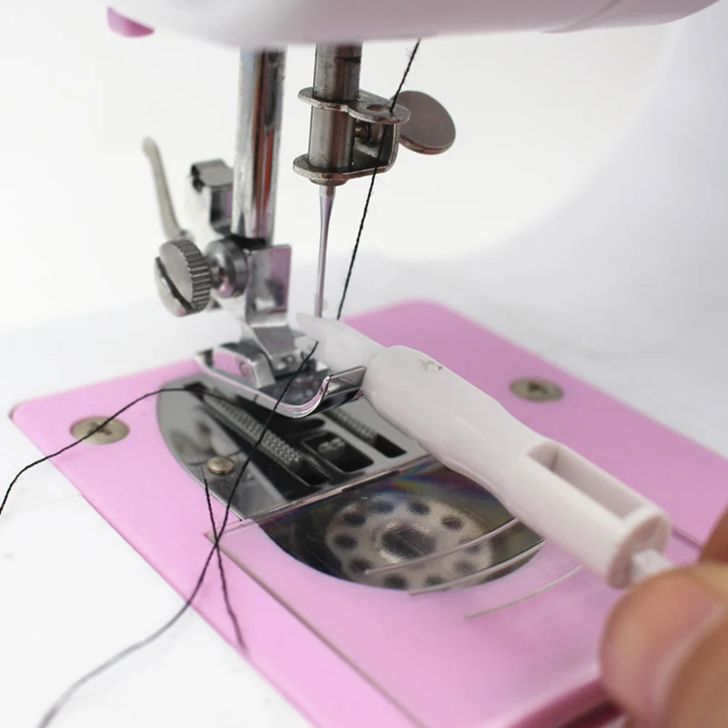 Sewing Machine Insertion Needle Threader Applicator Handle Thread Tool