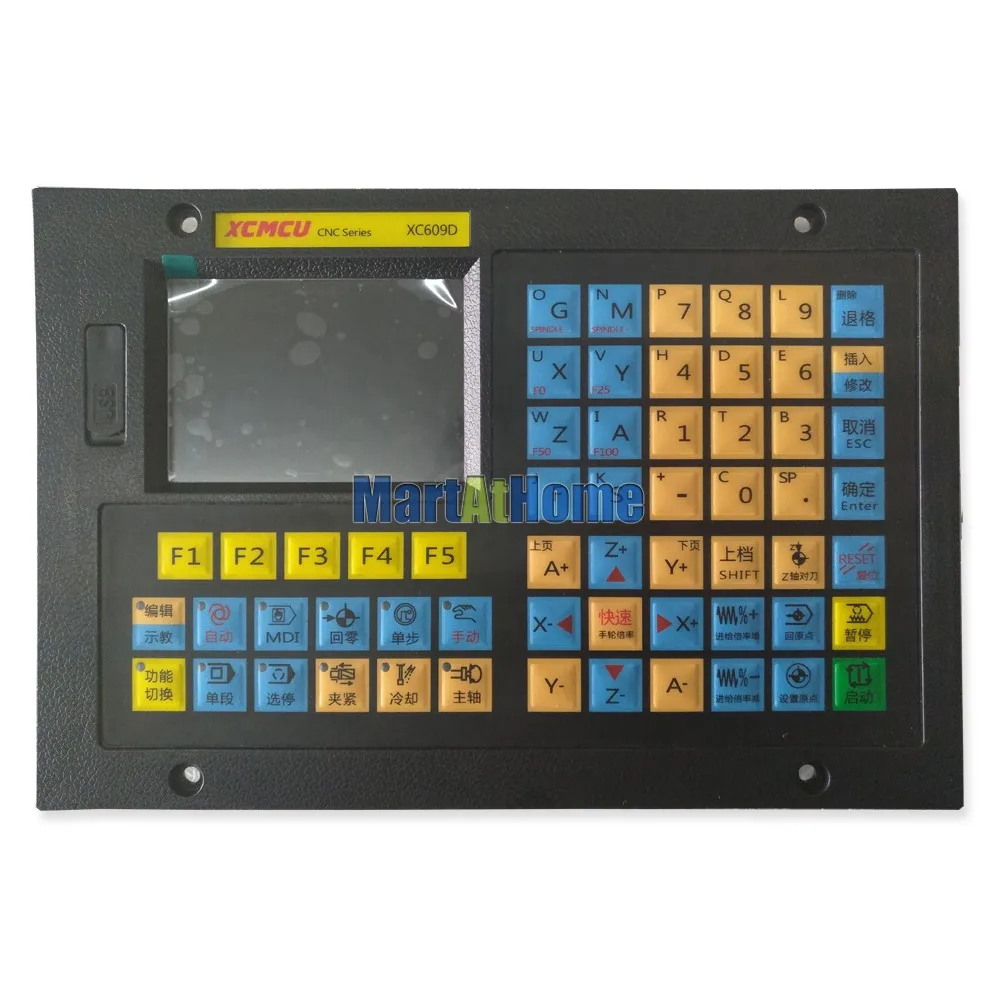 XC609D 3/4 Axis USB CNC система управления FANUC G code поддержка офлайн фрезерования сверления