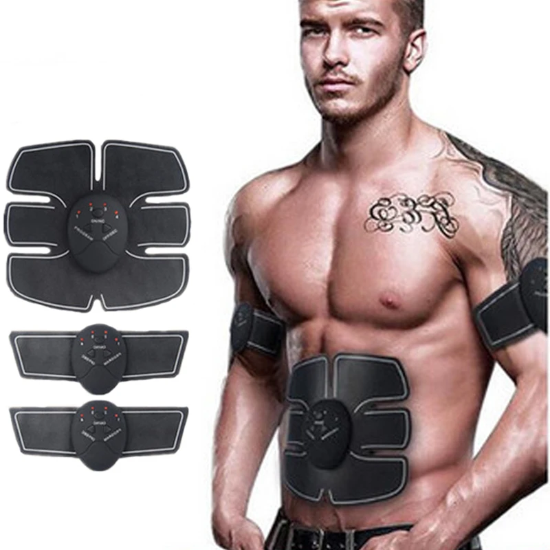 

EMS Wireless Muscle Stimulator Trainer Smart Fitness Abdominal Training Electric Weight Loss Stickers Body Slimming Belt Unisex