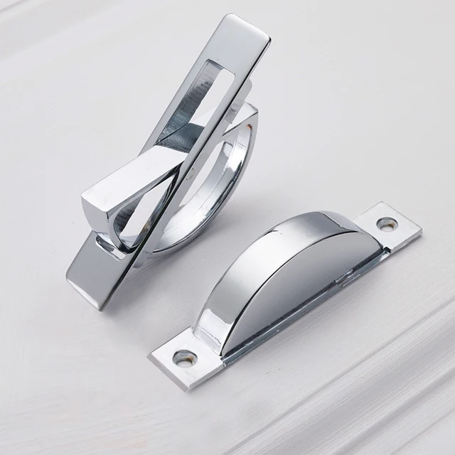 Urijk 1Pcs 100*26*20mm Japanese Style Concealed Door Handle Tatami