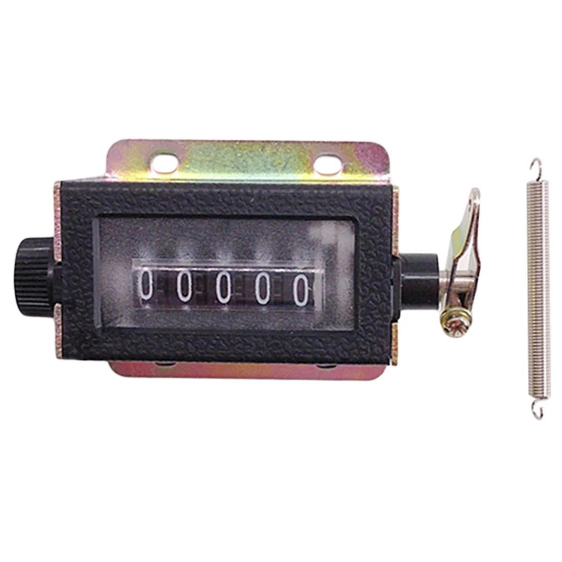 

New brand 5 Digits Resettable Mechanical Pull Stroke Mechanical Hand Tally Stroke Click Counting Mount Counter Manual