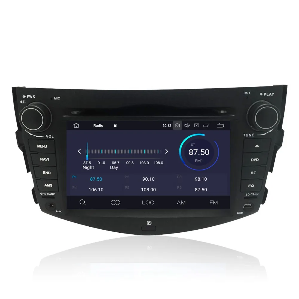 Clearance IPS  2 Din Android 9.0 car multimedia dvd player for Toyota RAV4 2006 2007 2008 2009 2010 2011 car radio vcd player 3
