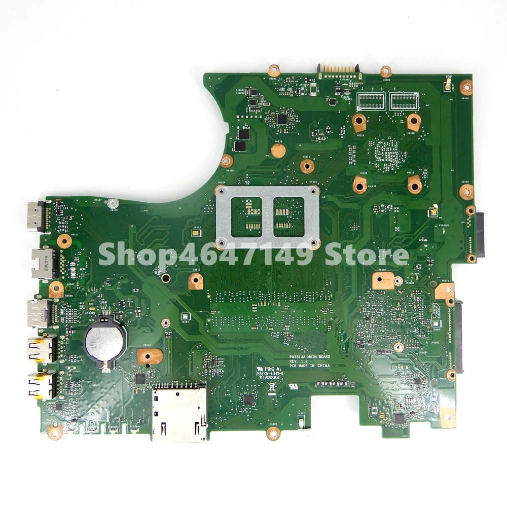 PU551JA Mainboard REV 2.0 For ASUS PU551JA PU551J