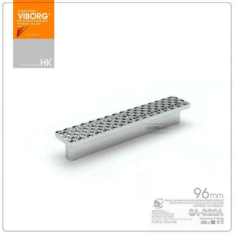 VIBORG Top Quality 112mm Zinc Alloy Modern Kitchen Cabinet