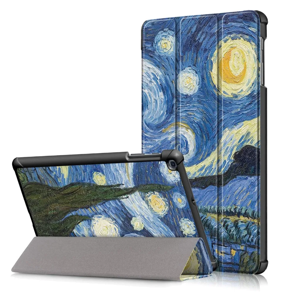 Складной чехол книжка для Samsung Galaxy Tab A 2019 фотография T510 T515 умный 10 1 дюйма