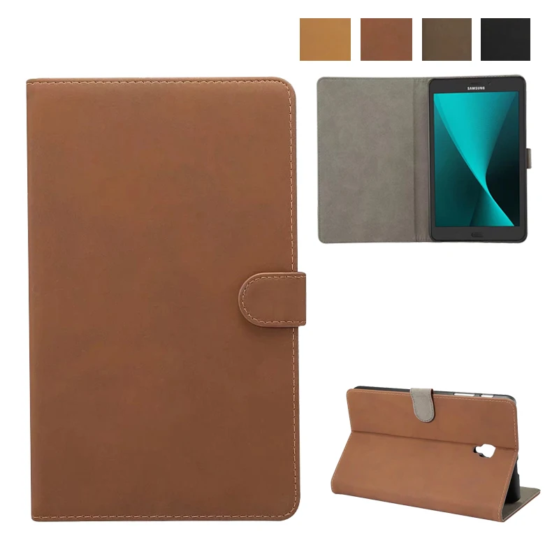 T380 /T385 Pu Leather Case for Samsung Galaxy Tab A 2017 Retro Case 8.0