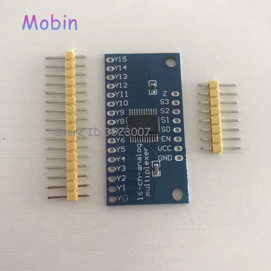 20pcs/lot Smart Electronics CD74HC4067 16-Channel Analog Digital Multiplexer Board Module best quality Free shipping | Электроника