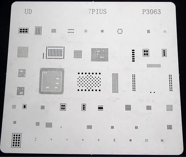 1 шт. микросхема наборы трафаретов для пайки BGA Набор для пайки шаблон iphone 4 4s 5 5C 5S 6 6s 7 Plus, 8, 8 plus, X