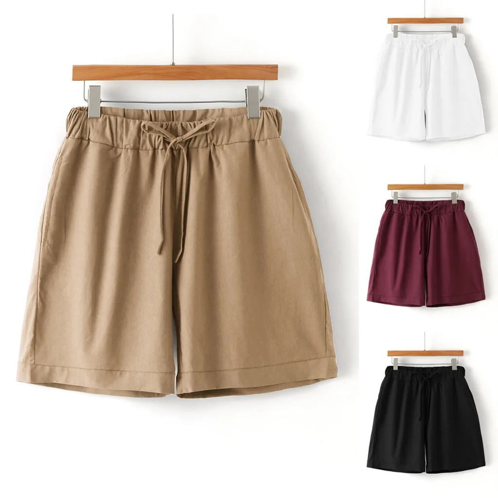 Мужские летние шорты, модные повседневные хлопковые короткие штаны, одноцветные повседневные пляжные шорты heren korte broek erkek Capri