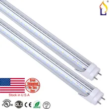 50pcs/lot UL DLC T8 LED Tube Light 9W 2FT 18W 4ft SMD2835 48/96leds/pc AC100-277V Replacement G13 Lampada Led Fluorescent Bulb