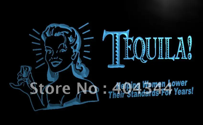 LK016- Tequila Bar Beer Light Sign HELPING WOMEN LOWER home decor crafts | Дом и сад