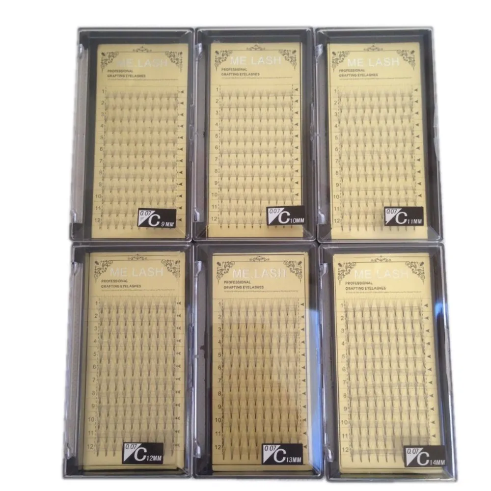 ME.LASH 5 trayslot Natural Long 5D 3D Russia Volume Best Quality Premade Fans Individual Eyelashes Extensions Free Shipping (6)
