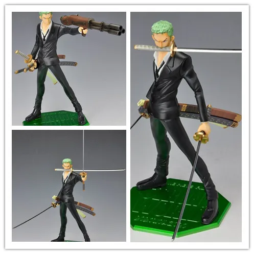 23 cm Japon Anime ONEPIECE One Piece POP Roronoa Zoro Altın aslan tiyatro versiyonu Siyah sauron PVC Action Figure Modeli oyuncak