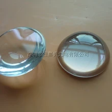 Светодиодный стеклянный объектив диаметром 30 мм Высота 12 мм и 6,9 мм плоско выпуклая линза, светодиодный Мощный объектив