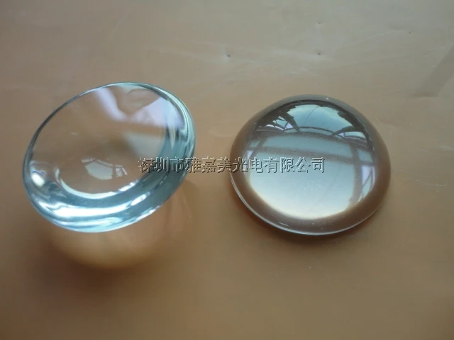 

LED glass lens Diameter 30MM Height 12MM and 6.9MM Plano convex lens ,power LED lens