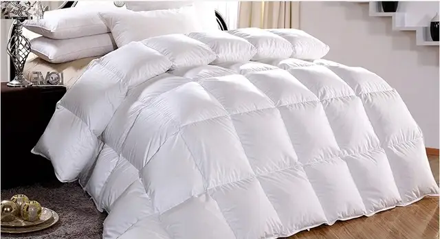 Duvet Filled White Goose Feather Down Tog Value 4 5 For Summer