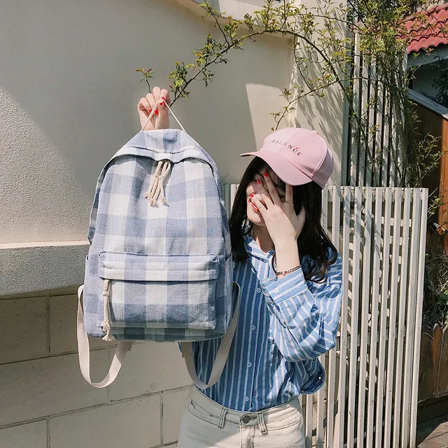 Рюкзаки для девочек подростков милый холщовый рюкзак дорожный модные школьные рюкзаки для девочек сумка для покупок на молнии для женщин
