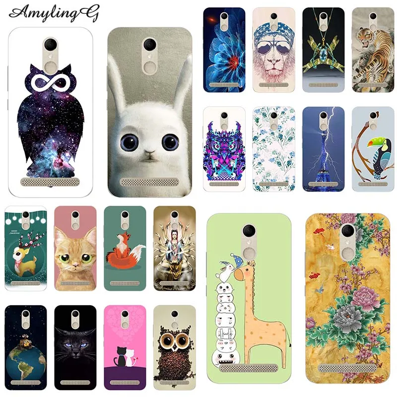 Design Phone Cases For ZTE Blade A602 A 602 BA602 5.5" Case Cover Animal Cartoon Soft Silicone TPU Fundas Para HD - AliExpress