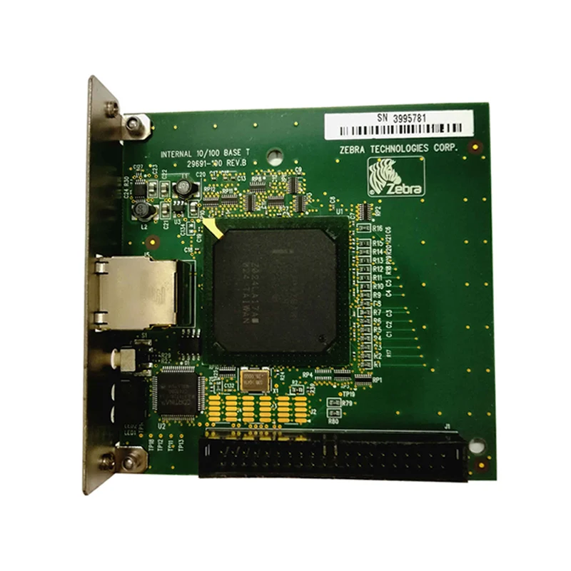 

FREE Shipping,Original S4M Network Card For Zebra S4M Bar Code Label Printer Spare Parts,Used,Test Work Well