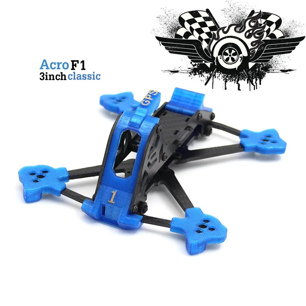 AcroF1 164 мм 3 дюймовый термополиуретановый набор деталей для 3d печати рама RC FPV