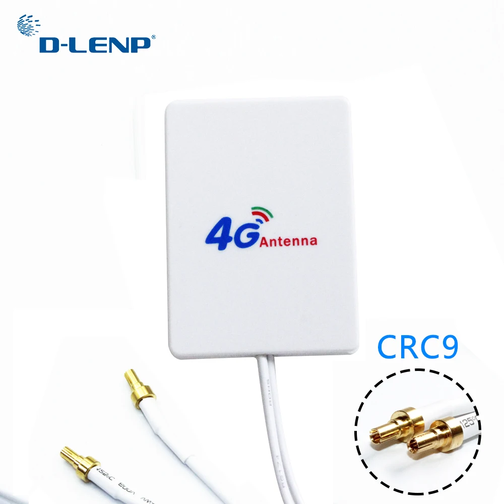 Dlenp 3M cable 3G 4G LTE Antenna External Antennas for Huawei ZTE 4G LTE Router Modem Aerial with TS9/ CRC9/ SMA Connector