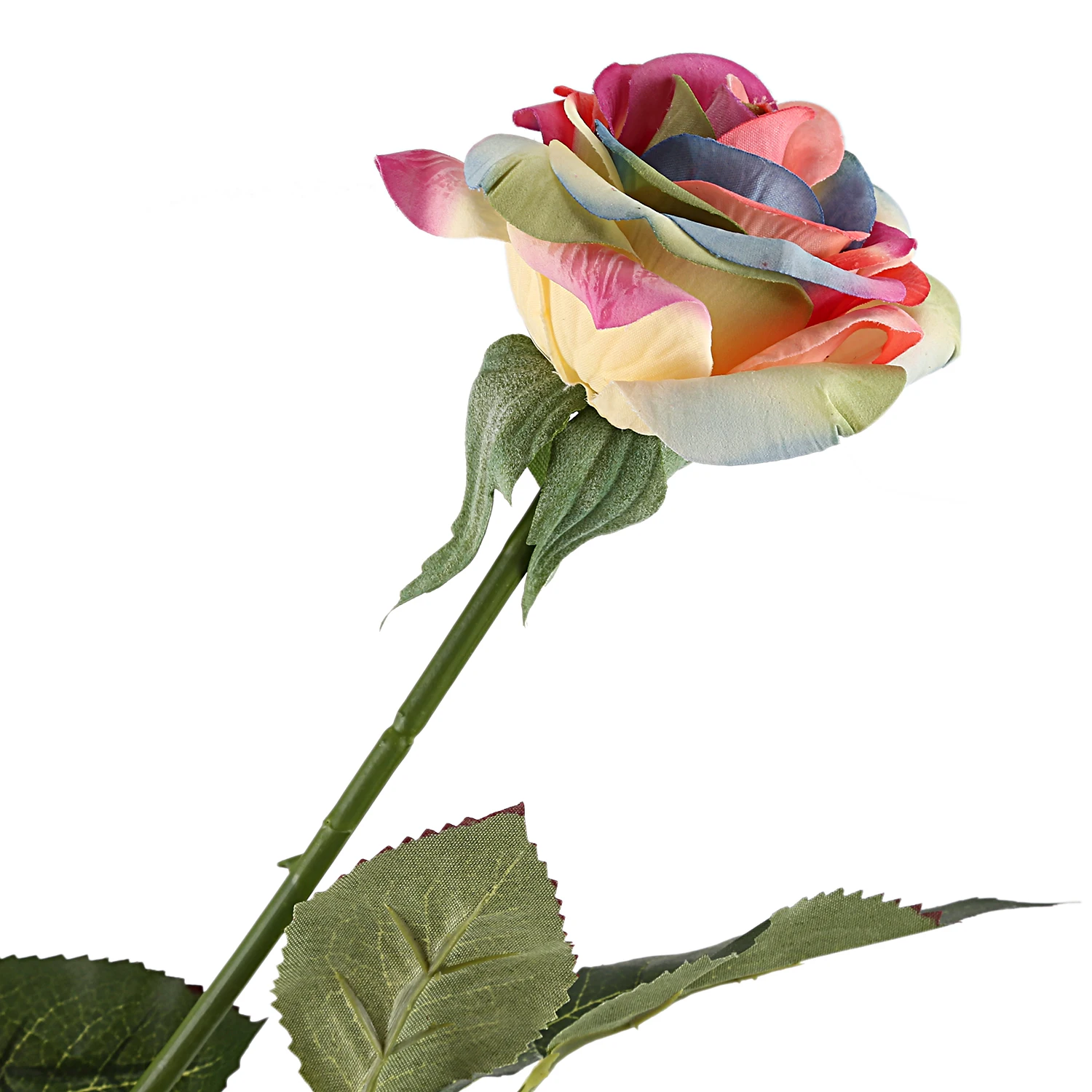 Mother's Day Rose Rose Bud Artificial Flower High Quality Homemade Interior Genuine Clean Flower Arrangement Wedding C