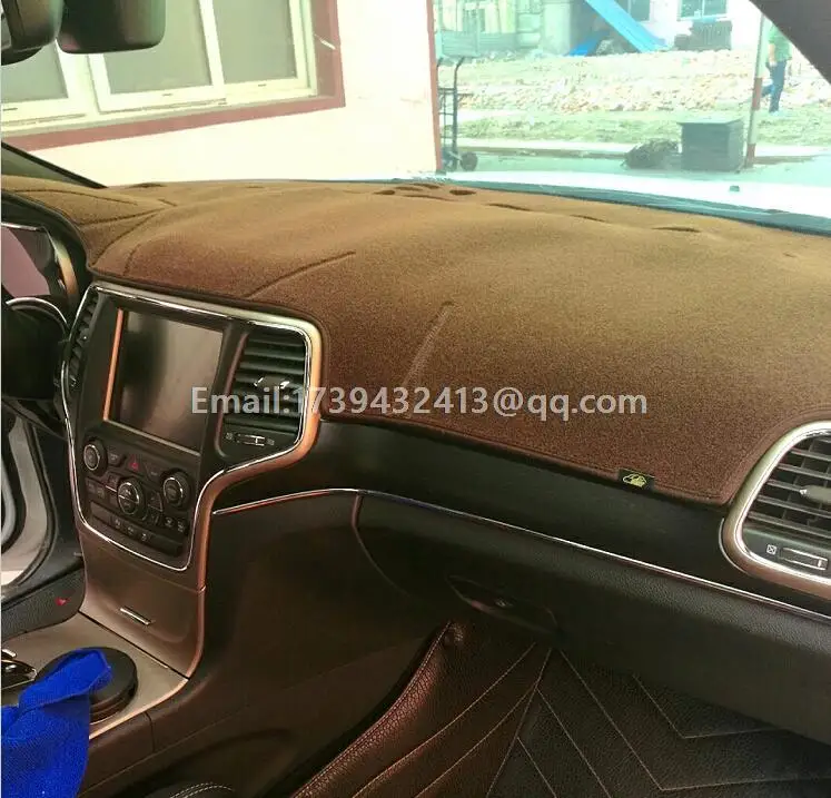 Dashmats автомобильные аксессуары для укладки приборной панели для jeep Grand Cherokee wk2 2011 2012 2013