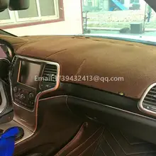 Dashmats автомобильные аксессуары для укладки приборной панели для jeep Grand Cherokee wk2 2011 2012 2013