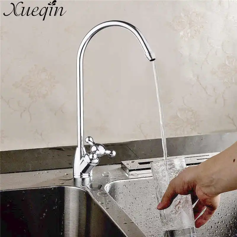 Xueqin 1 4 Reverse R Mandi Dapur Filter Air Kran Gooseneck Xueqin 1 4 Reverse R Mandi Dapur Filter Air Kran Gooseneck Jenis Baskom Kitchen Sink Tekan Chrome Disepuh Di Basin Dari Perbaikan Rumah