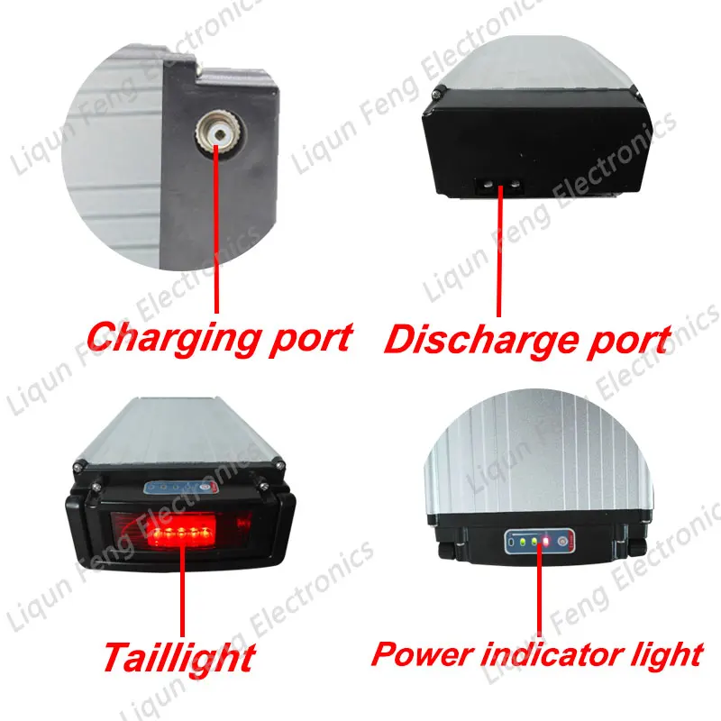 Cheap 2017 New Rear Rack with Power indicator light + Taillight 1000W 36V 27AH Electric Bike lithium Scooter battery use Samsung cells 7 Cheap 2017 New Rear Rack with Power indicator light + Taillight 1000W 36V 27AH Electric Bike lithium Scooter battery use Samsung cells 7