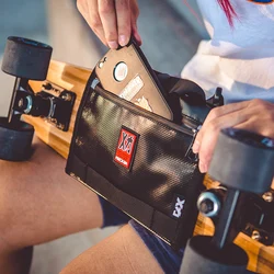 Mackar original design tide brand small fish plate skateboard bag shoulder multi-function portable skateboard bag male Mackar original design tide brand small fish plate skateboard bag shoulder multi-function portable skateboard bag male