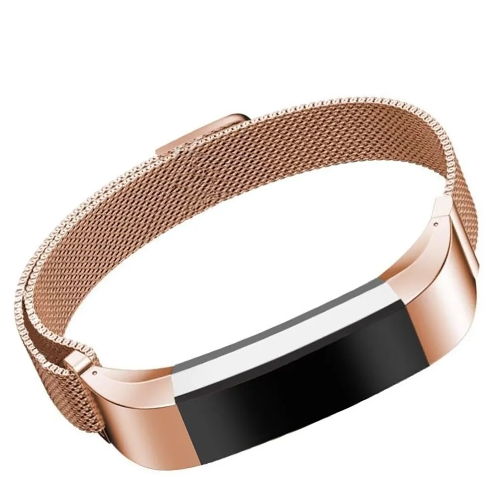 Rose Gold Fitbit Alta Hr Replacement Metal Band Stainless Bracelet Strap Large Rose Gold Fitbit Alta Hr Replacement Metal Band Stainless Bracelet Strap Large