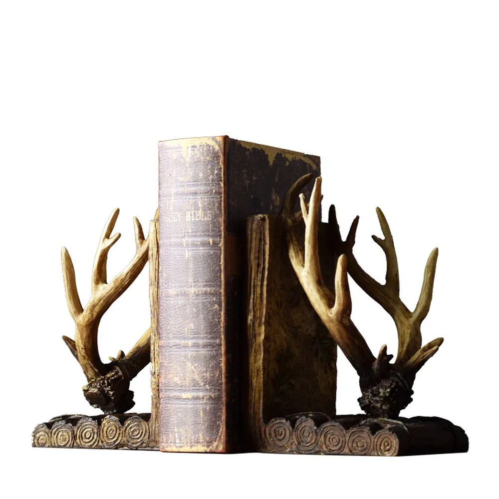 

1 pair Scandinavian office ornaments staples books creative American study wine cabinets furnishings LU613928
