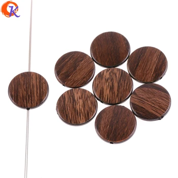 

Cordial Design 21mm 25mm 32mm Imitation Wood Grain Color Acrylic Beads Square Shape Beads For Hand Made Jewelry Accessories