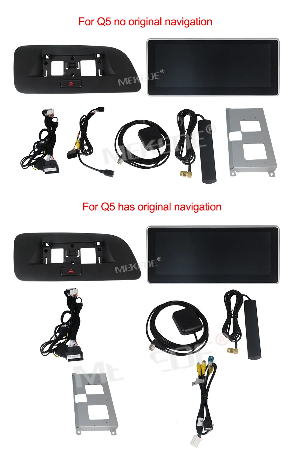 MEKEDE HD Автомобильный DVD gps плеер для Audi Q5 2009- Android 7,1 10,25 ''авто радио Мультимедиа Навигация 3 ГБ+ 32 ГБ