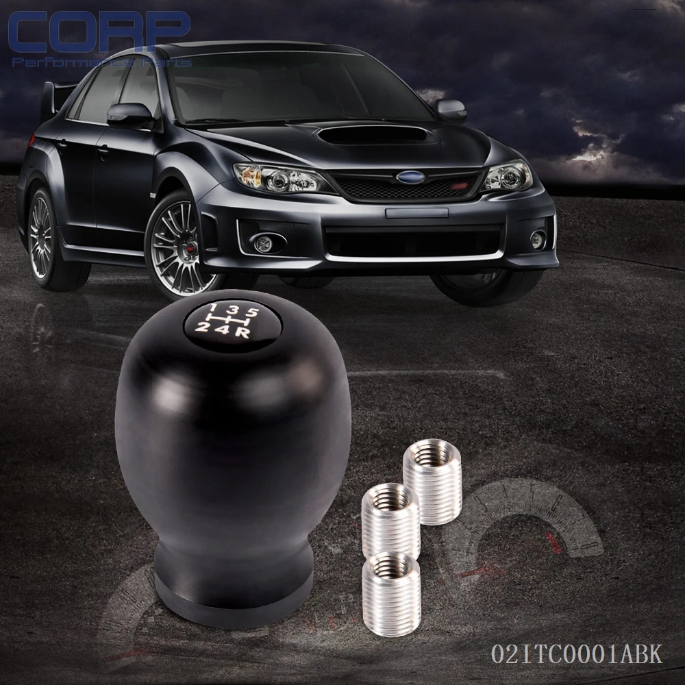 JDM Shift Knob Legacy GDA GDB GC8 For Subaru WRX Impreza STi 5MT White