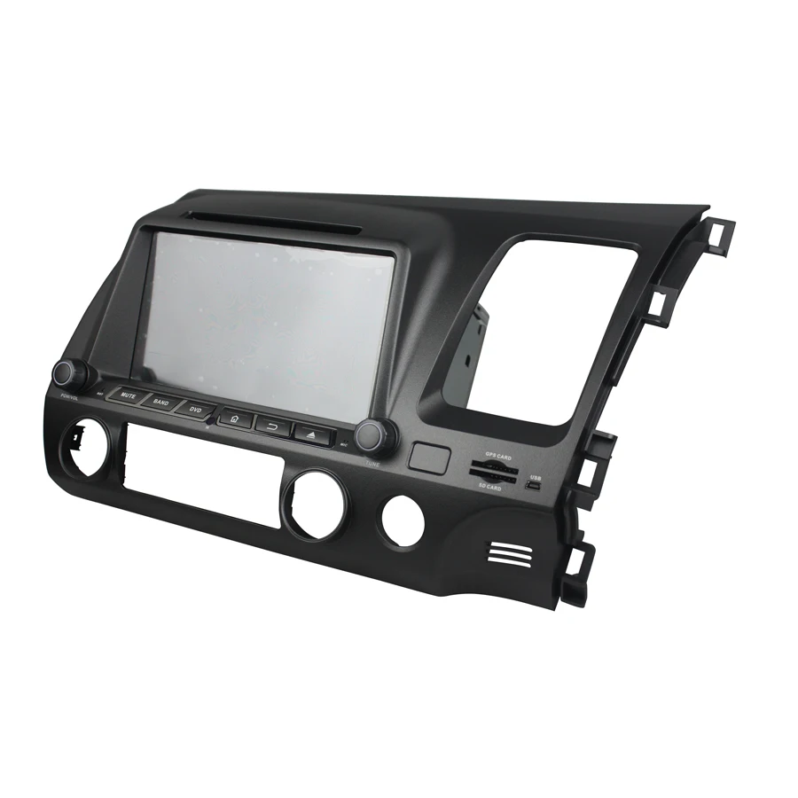 Perfect ELANMEY premium car gps navigation For honda CIVIC 2006-2011 8inch octa core android 8.0 CAR DVD player multimedia radio stereo 1
