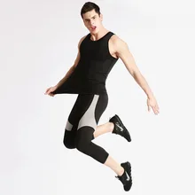 Мужской жилет с эффектом сауны,, Корректирующее белье, рубашка для бега, Мужская корректирующая спортивная майка, тонкая талия, тренерские корсеты, Корректирующее белье