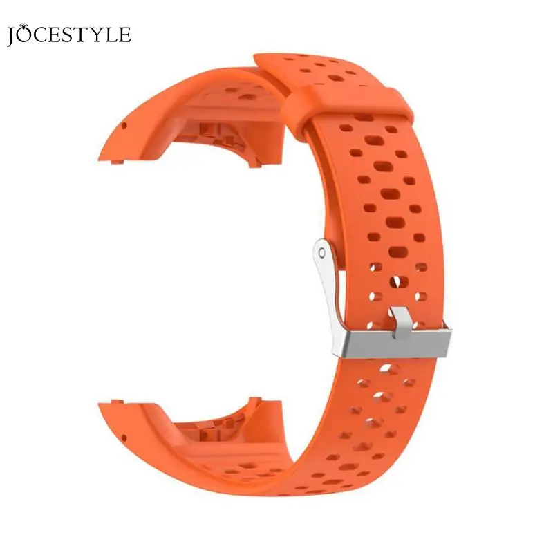 Силиконовый сменный ремешок для часов, браслет на запястье для Polar M400 M430, спортивные часы, регулируемый ремешок для часов, Прямая поставка - Цвет ремешка: orange