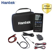 Hantek 3в1 250MSa/S цифровой осциллограф генератор сигналов мультиметр портативный USB 2 канала 40 МГц 70 МГц Многофункциональный
