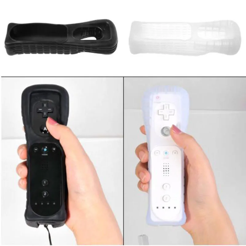 

Silicone Soft Protective Cover Case For Nintendo Wii Remote Right Hand Controller Protection Skin Shell without Motion Plus