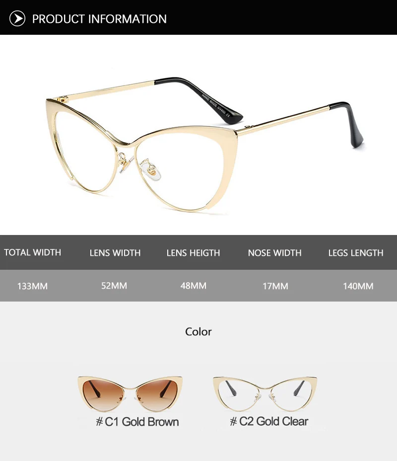 2018 News Cat Eye Sunglasses (15)