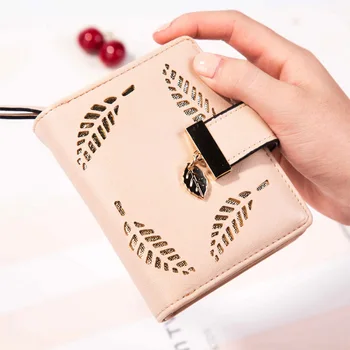 

fashion wallet women small purses PU leather wallet coin pocket purse female money bag multi portfolio short carteras wallets