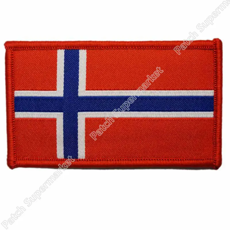 NORWAY FLAG EMBROIDERY PATCH &ndash; Hock Gift Shop | Army Online Store In