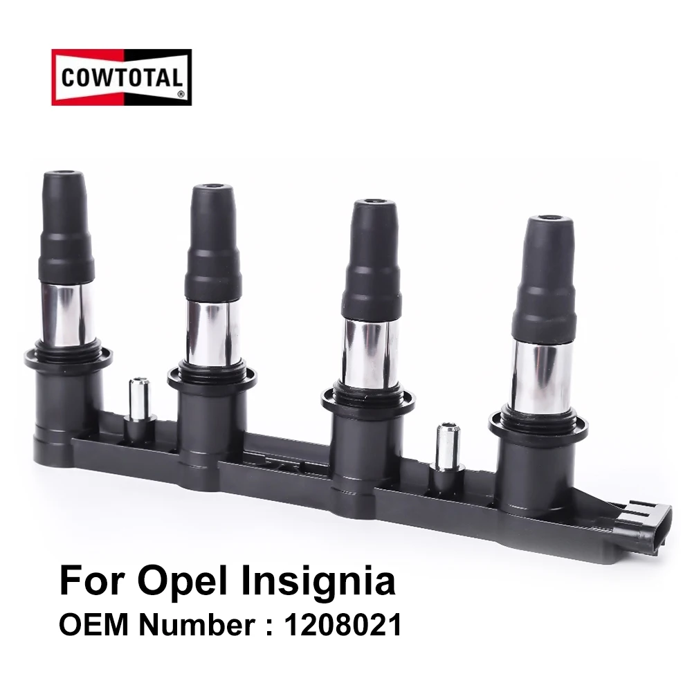 COWTOTAL Катушка зажигания для Opel Insignia 1 6 T OEM 1208021 (комплект из 4)|Катушка зажигания| |
