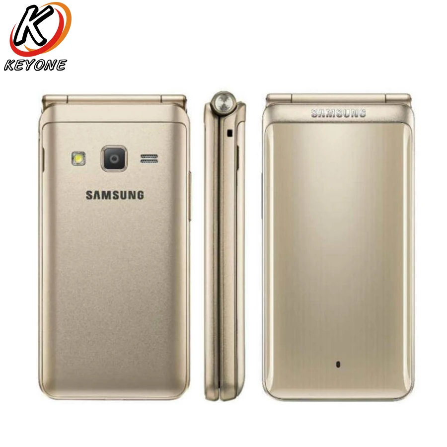 Фирменная новинка оригинальный samsung Galaxy папка 2 G1650 LTE мобильный телефон 3 8 &quot2 Гб
