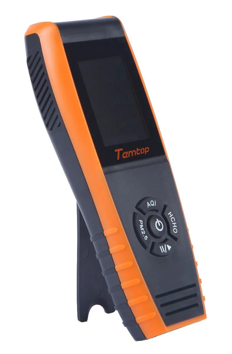 Temtop LKC-1000S+ профессиональный монитор формальдегида детектор с HCHO/PM2.5/PM10/TVOC точное тестирование качества воздуха