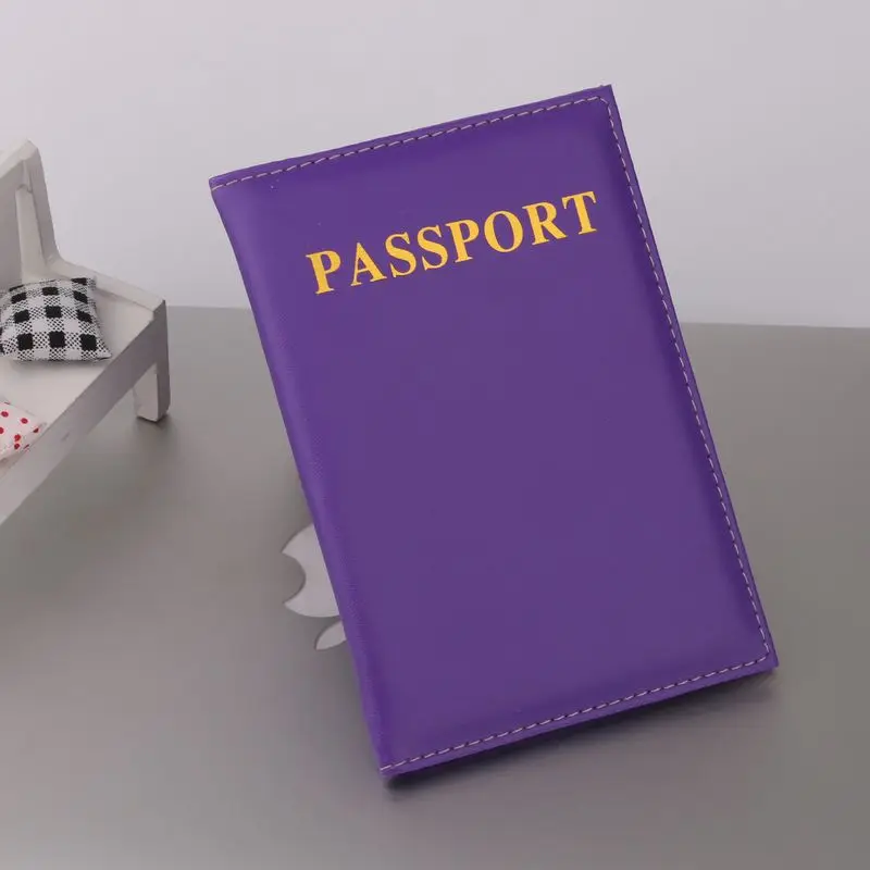 TRASSORY аллохроматический тисненый кожаный паспорт кошелек красочный органайзер для путешествий для паспорта сумка держатель папка