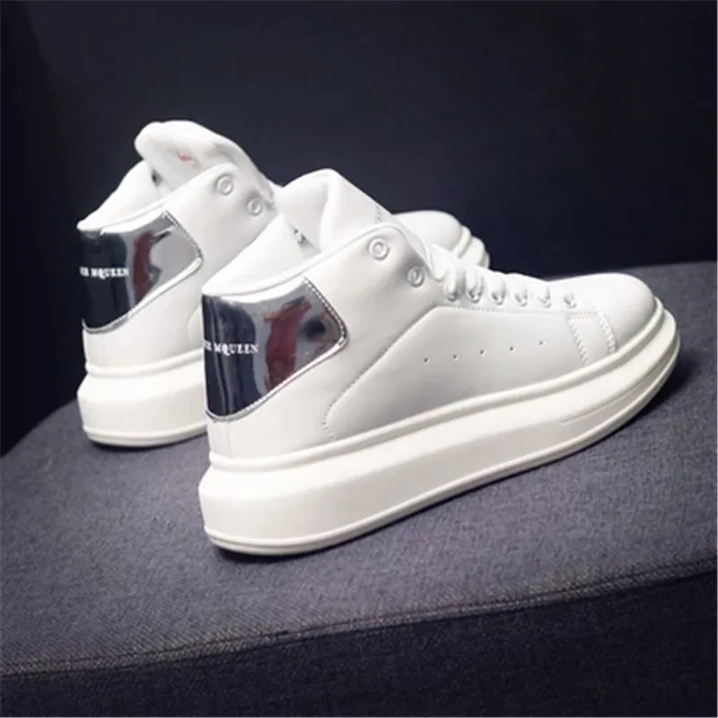 

High help women 2018 new Korean version of the wild couple hip hop heightening platform women's shoes Chaussures de sport